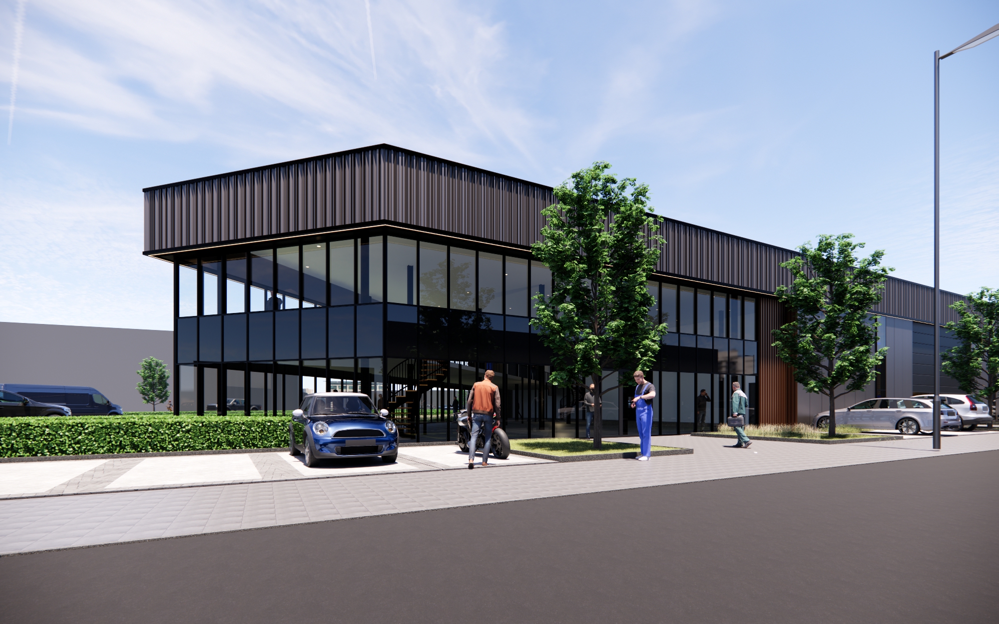 Nieuw bedrijfsgebouw met kantoor van 2.820 m² aan de Cargadoorweg in Nijmegen