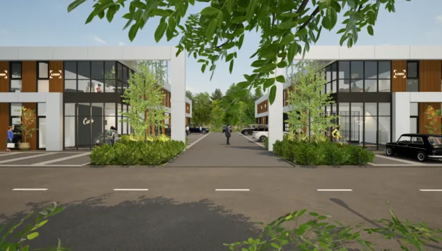 Nieuwbouw bedrijfspand aan de Molenvliet in Zwijndrecht